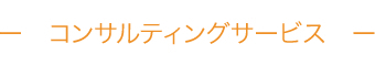 コンサルティングサービス